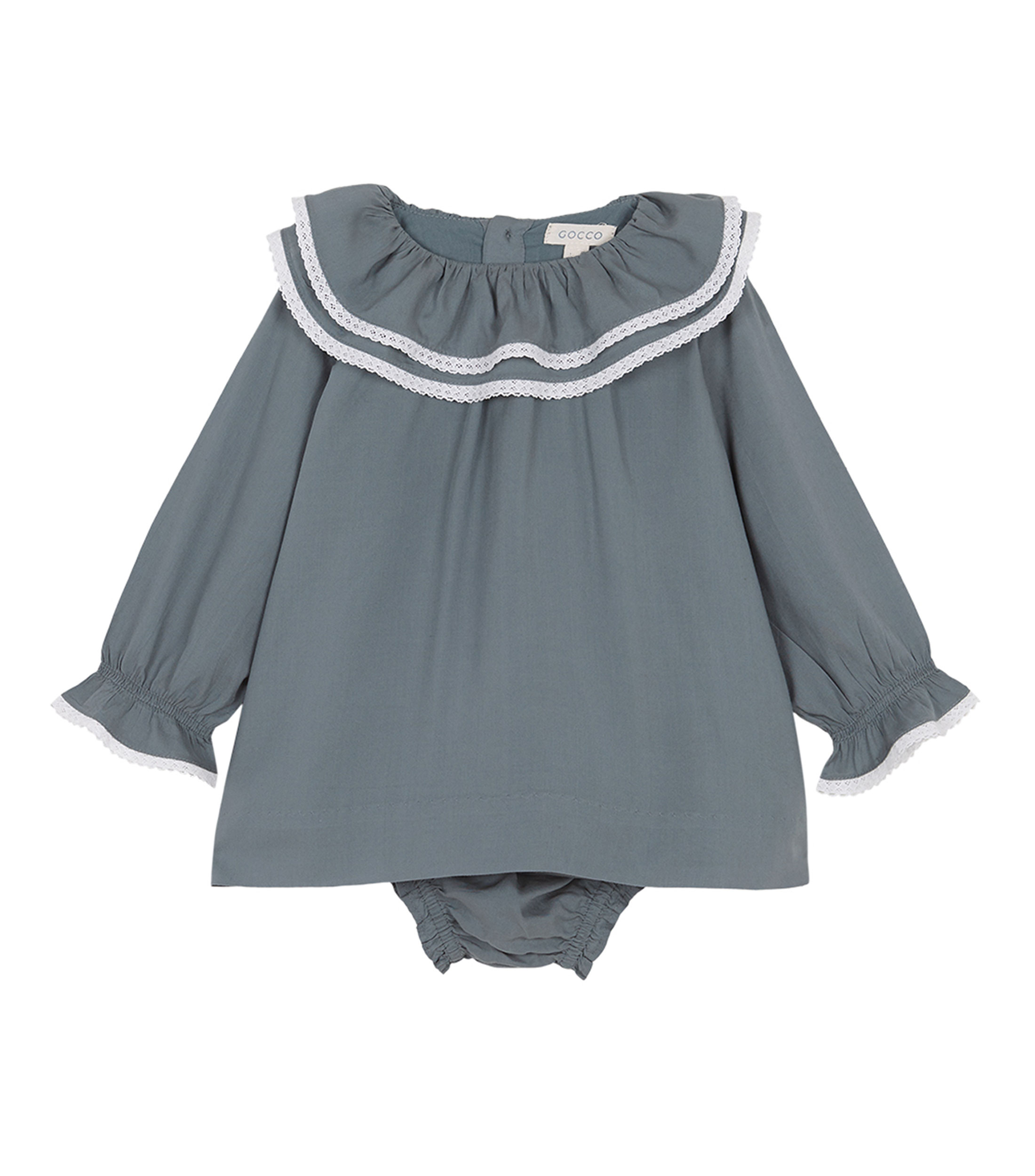 Vestido con encaje Bebé